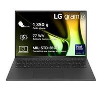 PC portable LG Gram 17Z90S-G.AD78F 17" Intel® Core™ Ultra 7 32 Go RAM 1 To SSD Noir Noir E
