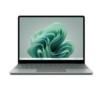 Microsoft Surface Laptop Go 3 Intel® Core™ i5 i5-1235U Ordinateur portable 31,5 cm (12.4") Écran tactile 16 Go LPDDR5-SDRAM 256 Go SSD Wi-Fi 6 (802.11ax) Windows 11 Home Vert, Gris