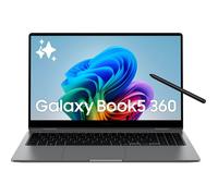 Samsung Galaxy Book5 360 15.6", Copilot+PC, Ordinateur Portable avec IA, Processeur Intel Core Ultra 7, Mémoire 16Go RAM, Stockage 1To, Clavier AZERTY FR, Anthracite