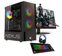 PC Racing - Pack Complet Pc GAMING Daitona, Ryzen 5 3400G, RX Vega 11, RAM 16GB DDR4, M.2 512Go, Win 11 Pro, Ecran 24 , Périphériques