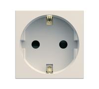 PC Schuko 2P+T dune - APPAREILLAGE MURAL GALLERY HAGER WXF160D