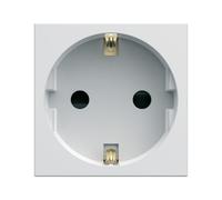 PC Schuko 2P+T pure - APPAREILLAGE MURAL GALLERY HAGER WXF160B