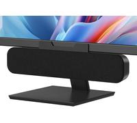 PC Speaker,USB Speaker for Monitor,Mini Soundbar with Clip for Laptop,Desktop,Phone,Tablet-Plug & Play (Black)