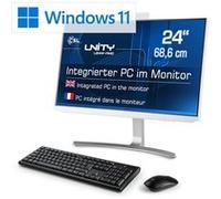 PC tout-en-un CSL Unity U24W-AMD / 5650GE / 1000 Go / 16 Go RAM / Windows 11 Famille