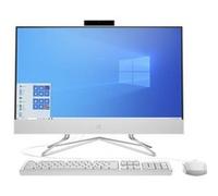 PC Tout en un HP 24-df0079nf 23.8" AMD Athlon Silver 8 Go RAM 1 To SATA Blanc neige Blanc neige G