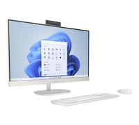 PC tout-en-un HP 27-cr0042nf - AMD Ryzen 5 7520U - 27" Full HD 1920 x 1080 - 16 Go LPDDR5-SDRAM - 512 Go SSD - Windows 11 Home - Wi-Fi 6 (802.11ax) - Blanc