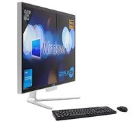 PC tout-en-un i5 jusqu'à 3,10 GHz 8 Go RAM SSD 240 Go Windows 10 Pro | Écran 22" FHD Webcam intégrée WiFi BT LAN HDMI | Ordinateur fixe maison bureau école travail