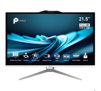 MSI Pro AP222T 14MA-605EU Intel® Core™ i3 i3-14100 54,6 cm (21.5 ) 1920 x 1080 pixels Écran tactile PC All-in-One 8 Go DDR4-SDRAM 512 Go SSD Windows 11 Home Wi-Fi 6E (802.11ax) Blanc