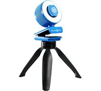 PC Webcam With Microphone 2k With Adjustable LED Ring Light,USB Game Camera Privacy Cover And Tripod,Skype Zoom Twitch