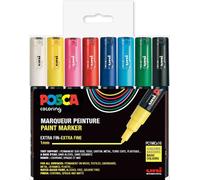 [PC1MC/16A ASS20] Posca Set de 16 Marqueurs PC1MC pointe conique extra-fine c...