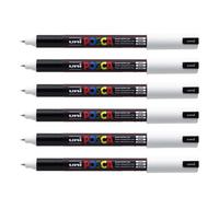[PC1MR BL-6] Posca Lot de 6 Marqueurs pointe calibrée extra-fine pc1mr 0,7mm ...