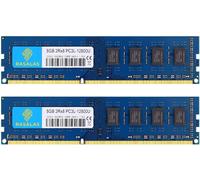 PC3-12800U 16GB Kit (2x8GB) DDR3 1600MHz 2Rx8 CL11 1.35V Udimm Desktop Computer Memory RAM