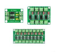 PC817 Module optocoupleur Panneau d'isolation de tension 3,6 V à 30 V Isolateur photoélectrique Circuit coupleur avec sortie haut et bas niveau pour Arduino pour applications industrielles Raspberry