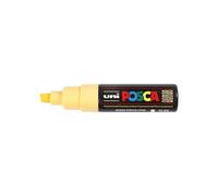UNI-BALL Marqueur Pte large biseautée POSCA PC8K 8mm Orange Pâle Fluo