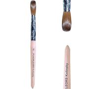 PCAORLEORS Pinceau à ongles acrylique Kolinsky avec poils de vison pur et manche en bois, dernière espèce brosse ronde gel pour la puissance acrylique et l'extension des ongles (#14)