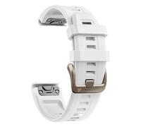 PCAVO Bracelet de montre 20 mm pour Garmin Fenix 5S 6S 7S Pro Solar Ajustement rapide avec boucle dorée clair en silicone souple 20 bracelets de rechange pour Garmin Epix Pro Gen 2 42 mm Descent Mk2s