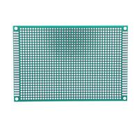 PCB Double Face 8x12cm, 10 Pièces, Platine de Prototypage, Pas de Trou de 2.54mm, Circuit imprimé pour Expérience électrique, Usine électronique