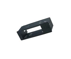 PCB.TYP.16.1 Cadre radio cb President avec ouverture déplacée 126x45mm 4CARMEDI