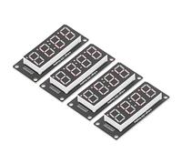 PCB W précis: Tube à 4 Chiffres I 4 Set 4 Chiffres Digit Digital LED Display Board 7 Segments Module d'horloge TM1637 0,56 Pouces Jaunes MRA041E Les Planches d'élève Numérique de Votre Chiffre