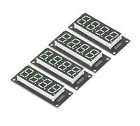 PCB W précis: Tube à 4 Chiffres I 4 Set 4 Chiffres Digit Digital LED Display Board 7 Segments Module d'horloge TM1637 0,56 Pouces Jaunes MRA041E Les Planches d'élève Numérique de Votre Chiffre