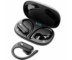 PcCom Écouteurs avec Microphone Noir