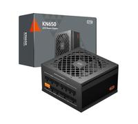 PCCOOLER Bloc d'alimentation entièrement modulaire, 650 W ATX 3.1, certifié 80 Plus Gold, PCIe 5.1 12 V-2 × 6, condensateurs japonais, câbles ultra-flexibles, garantie 5 ans (KN650)