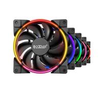 PCCOOLER Corona Kit FGRB 5 en 1, 120 mm PWM 4 Broches adressable RVB