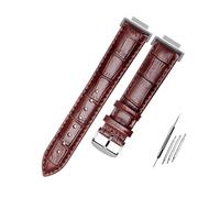 PCCWBCPJC Compatible avec la montre Casio Square DW5600 GW-M5610 GA-2100, bracelet en cuir modifié, 16 mm, noir et marron(Style A brown-silver)