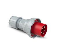 PCE 045-6 Fiche CEE 125 A 5p 6h IP67 Power Twist - Connecteur Industriel | Prise pour courant fort 400 V - Boîtier IK10 résistant aux chocs - Presse-étoupe 22,5-50 mm - Borne à vis stable