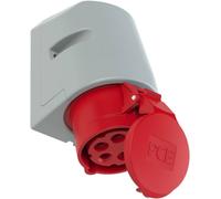 PCE Prise murale femelle CEE 115-6TT 16 A 5 pôles 6h IP44 400 V