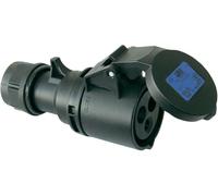 Pce - 213-6TTX - 16A 230V 3P Prise Industrielle Cee, Ip44, Noire