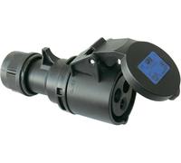 PCE - 223-6X - 32a 230v 3p Cee Prise Industrielle, Ip44, Noir