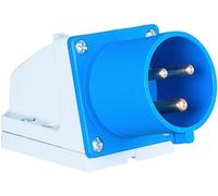 PCE - 523-6 - 32a 230v 3p Mural Cee Prise Industrielle, Ip44, Bleu