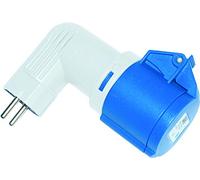 PCE 9434100 Adaptateur droit 3 pôles avec terre