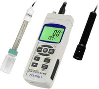 PCE Instruments Appareil de mesure de la conductivité salinité, température, pH, particules dissoutes, conductivité, Redox (ORP), saturation en oxygène, analyse