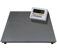 PCE Instruments Balance au sol Plage de pesée (max.) 1500 kg Lisibilité 500 g sur bloc dalimentation, sur secteur argent/acier inoxydable