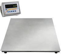 PCE Instruments Balance au sol Plage de pesée (max.) 600 kg Lisibilité 200 g sur bloc dalimentation, sur secteur argent/acier inoxydable