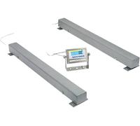 PCE Instruments Barres de pesée Plage de pesée (max.) 3000 kg Lisibilité 1000 g à batterie gris