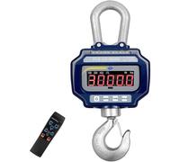 PCE Instruments Crochet peseur Plage de pesée (max.) 3000 kg Lisibilité 500 g à batterie noir