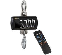 PCE Instruments Crochet peseur Plage de pesée (max.) 500 kg à pile(s) noir