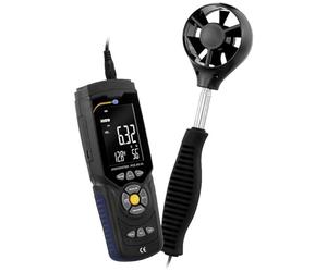 PCE Instruments PCE-AM 45 Anémomètre 0,3 à 45 m/s avec fonction de mesure de la température
