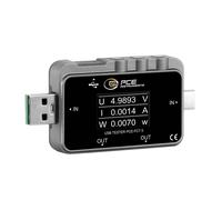 PCE Instruments PCE-FCT 5 Ampèremètre USB numérique avec testeur de tension