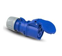 PCE Prise femelle CEE PCE213-6 SHARK 16A 250V 3P 6h IP44 Bleu