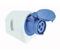 PCE Prise murale 32 A 3P 6H IP44 123-6