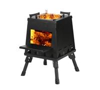 Pceau en Zunetsutock - unité de cuisson portable légère, radiateur pliable, ensemble de supports de grill compact | Répandi de camping en extérieur pour le refuge de survie d'urgence Source