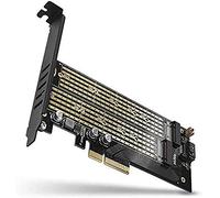 Axagon Carte PCIe PCEM2-D - Adaptateur 2x M.2 NVMe+NGFF (2230/2242/2260/2280/22110)