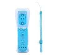 PCENIRLOP Wireless Gaming Controller, Somatosensory Game Handle Controller Gamepad Built in Accelerator for Wii/WiiU for PC & 3 & Android/535(Blu)