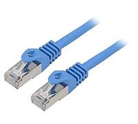 PCF6-10CC-0150-B Patch cord F/UTP 6 Line CCA PVC bleu 15m 26AWG veines : 8 LA...