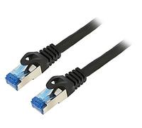 PCF6A-10CC-0100-BK Patch cord S/FTP 6a Line CCA LSZH noir 1m 26AWG veines : 8 L