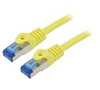 PCF6A-10CC-0300-Y Patch cord S/FTP 6a Line CCA LSZH jaune3 mètres26AWG Veines...